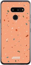 LG G8 ThinQ Hoesje Transparant TPU Case - Terrazzo N°10 #ffffff