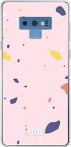 Samsung Galaxy Note 9 Hoesje Transparant TPU Case - Terrazzo N°8 #ffffff