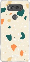 LG V20 Hoesje Transparant TPU Case - Terrazzo N°1 #ffffff