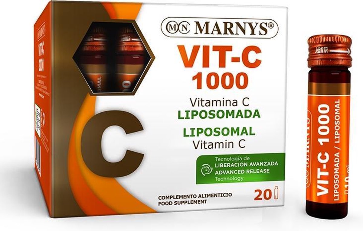 Marnys Vit-c 1000 Liposomada 20 Viales X 10ml