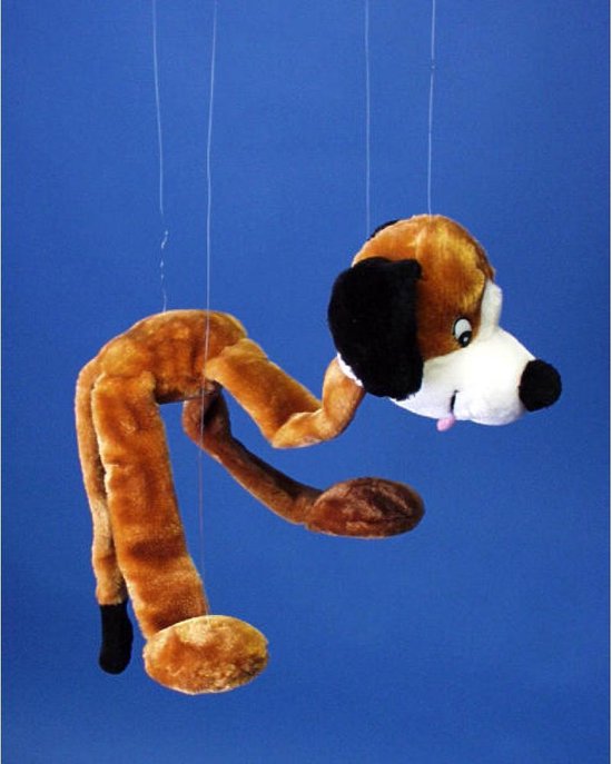Afkorting ambulance accent Marionette pop - Hond - Puppet dog - 60 cm. - Poppenspel - Toneelspel -  Theater | bol.com