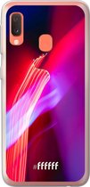 Samsung Galaxy A20e Hoesje Transparant TPU Case - Light Show #ffffff