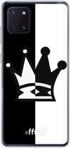 6F hoesje - geschikt voor Samsung Galaxy Note 10 Lite -  Transparant TPU Case - Chess #ffffff