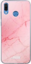 Honor Play Hoesje Transparant TPU Case - Coral Marble #ffffff