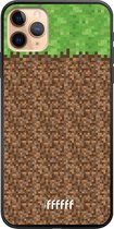 iPhone 11 Pro Max Hoesje TPU Case - Minecraft - Grass #ffffff