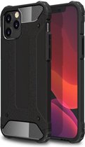 Apple iPhone 12 Pro Hoesje Hybride Shock Proof Back Cover Zwart