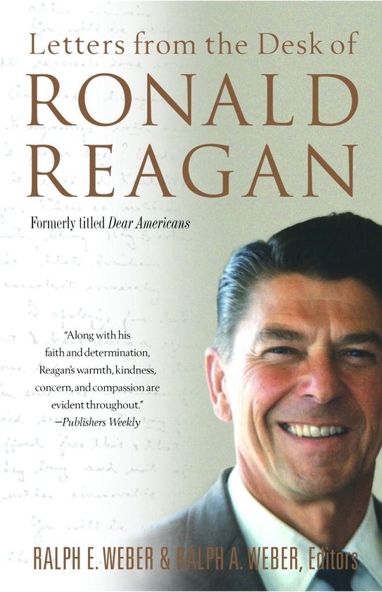 Letters from the Desk of Ronald Reagan - cover