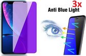 Anti Blue Light Tempered Glass Screen Protector Geschikt Voor Apple iPhone 12 Pro 6.1 Inch - Ultradun Gehard Glas - Optimale Display & Vermoeide Ogen Bescherming - Volledige Dekking Screenpro