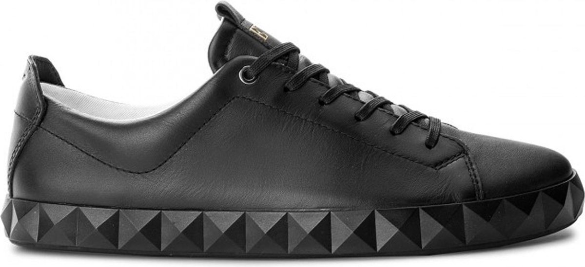 Emporio Armani EA7 men's shoes leather trainers sneakers - Schoenen.nl