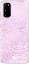 Samsung Galaxy S20 Hoesje Transparant TPU Case - Pink Slink #ffffff