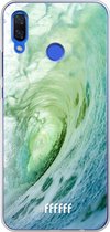 Huawei Nova 3 Hoesje Transparant TPU Case - It's a Wave #ffffff