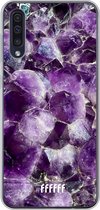 Samsung Galaxy A30s Hoesje Transparant TPU Case - Purple Geode #ffffff