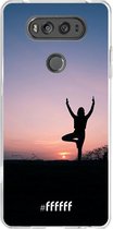 LG V20 Hoesje Transparant TPU Case - Vriksasana #ffffff