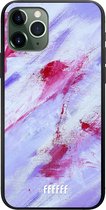 iPhone 11 Pro Hoesje TPU Case - Abstract Pinks #ffffff