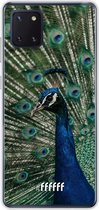 Samsung Galaxy Note 10 Lite Hoesje Transparant TPU Case - Peacock #ffffff