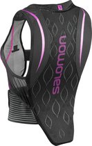 Salomon Flexcell Women Rugbeschermer - Schok absorptie - Ademend - Black/Purple - Medium