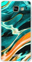 Samsung Galaxy A5 (2016) Hoesje Transparant TPU Case - Fresh Waves #ffffff