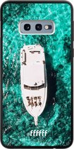 Samsung Galaxy S10e Hoesje TPU Case - Yacht Life #ffffff