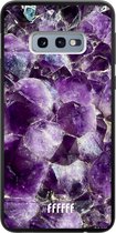 Samsung Galaxy S10e Hoesje TPU Case - Purple Geode #ffffff