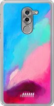 Honor 6X Hoesje Transparant TPU Case - Abstract Hues #ffffff