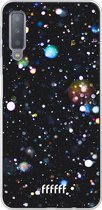 Samsung Galaxy A7 (2018) Hoesje Transparant TPU Case - Galactic Bokeh #ffffff