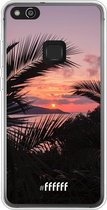 Huawei P10 Lite Hoesje Transparant TPU Case - Pretty Sunset #ffffff