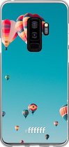 Samsung Galaxy S9 Plus Hoesje Transparant TPU Case - Air Balloons #ffffff