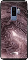 Samsung Galaxy S9 Plus Hoesje Transparant TPU Case - Purple Marble #ffffff