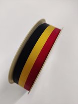 Voetballint zwart-geel-rood