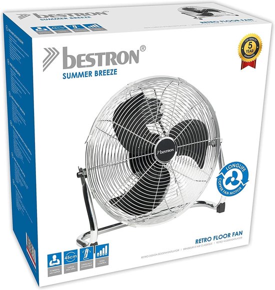DFA 40 - Vloerventilator -Zilver