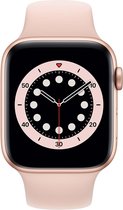 Apple Watch Series 6 - Smartwatch dames - 44 mm - Roségoud