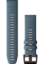 Garmin QuickFit Siliconen Horlogebandje - 22mm Polsbandje - Wearablebandje - Blauw
