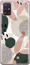 Leuke Telefoonhoesjes - Hoesje geschikt voor Samsung Galaxy A51 - Abstract print - Soft case - TPU - Print / Illustratie - Multi