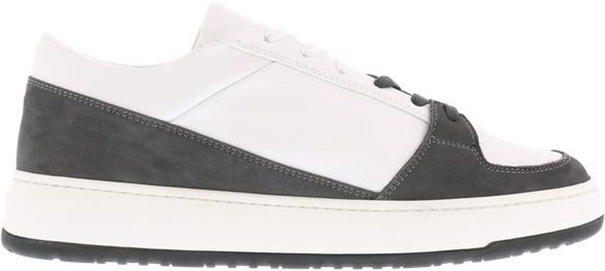 ETQ Amsterdam Lt 03 White / Charcoal Heren maat 45 Grijs - Schoenen.nl