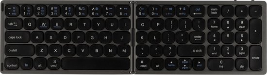 Silvergear Opvouwbaar Toetsenbord met Numeriek Toetsenblok - QWERTY - Bluetooth Draadloos Keyboard