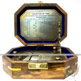 Kompas - Zonnewijzer | maritiem gift set decoratie vintage zeevaart nautisch schip navigatie kado set schepen boot antiek geschenk