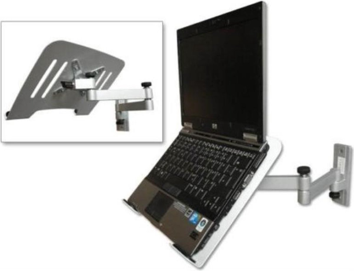 AANBIEDING! Wandhouder & standaard voor laptops, notebooks, chromebooks en tablets | bol.com