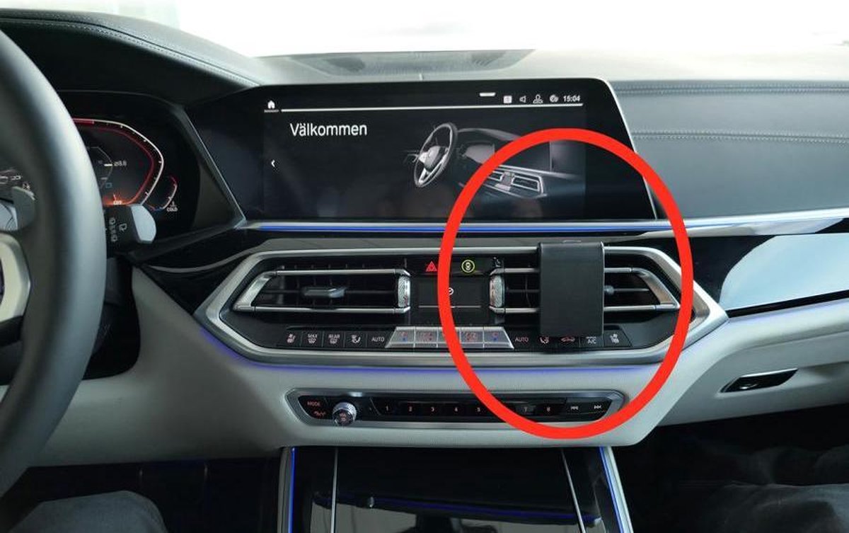 Brodit ProClip houder geschikt voor BMW X5 / X6 / X7 2019 - Center mount