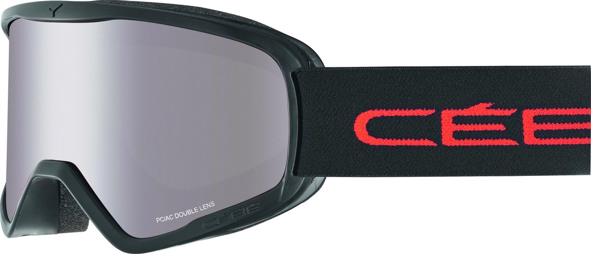 Cébé Razor L skibril - Zwart - Grijze lens