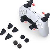 Professionele Thumb Grips & Triggers set voor PS5 | Playstation 5 | Thumbsticks Cover | Controller Grip | Siliconen | Controller Bescherming | Protection | Gaming Accessoire | Playstation 4 | Xbox One | PS4 | Controller Caps | Next Gen