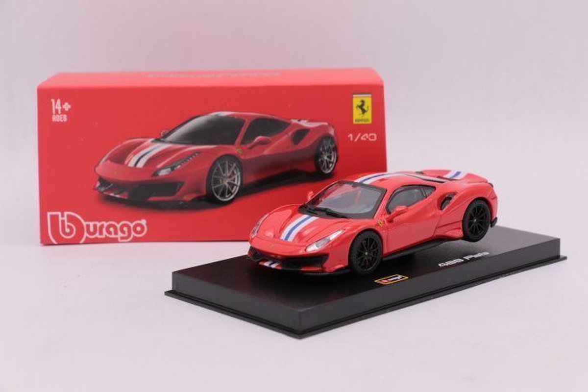 Ferrari 488 Pista Bburago 1:43 18-36910