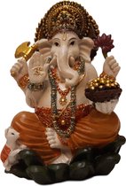 Ganesha gekleurd 15 cm | GerichteKeuze