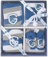 KRC Genk Baby cadeaubox (body, muts, slabbetje en sokjes)