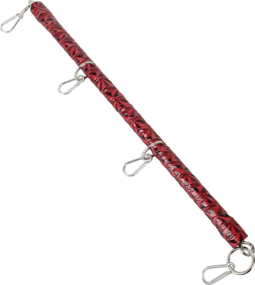 Goedkoopste Banoch | Spreidstang red glossy - spreader bar bondage - 50 cm