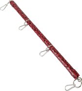 Banoch | Spreidstang red glossy - spreader bar bondage - 50 cm