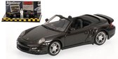 "Minichamps 1:43 Porsche 911 (997 mkII) Turbo Cabriolet - 2009, Speciale uitvoering ""Top Gear Power Laps"" met figuur van de ""Stig"""