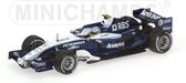 The 1:43 Diecast Modelcar of the Williams FW29 #17 of 2007. The driver was Alexander Wurz. The manufacturer of the scalemodel is Minichamps.This model is only online available