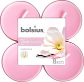 Bol.com Bolsius Maxi Waxinelichtjes True Scents Magnolia 8 Stuks aanbieding