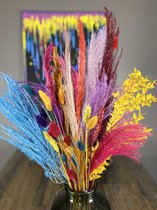 Droogbloemen Boeket 75CM - Queenza - Dried Flowers - Pampas Pluimen - Gedroogde Bloemen