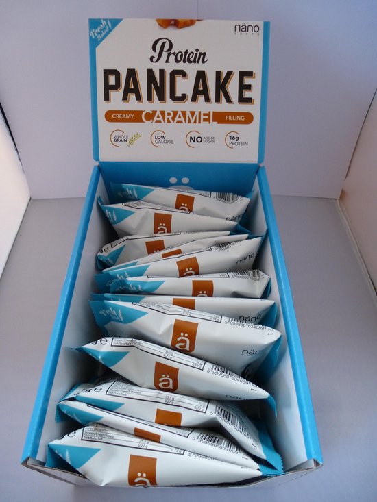 PANCAKE NANO PROTEIN CARAMEL 12*45GR